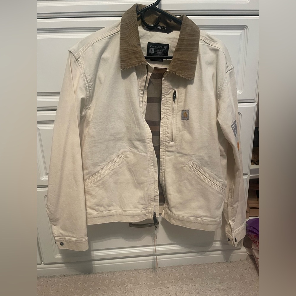 Carhartt Women Tan and Brown Lightweight Jacket